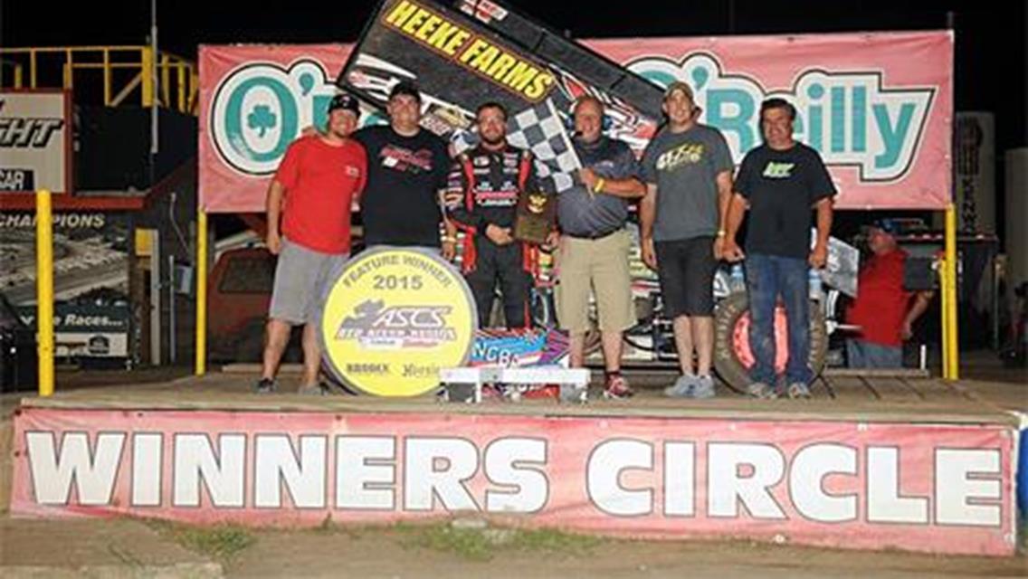 Bruce Jr. Sweeps Weekend in Kansas to Extend Winning Streak to Three Races