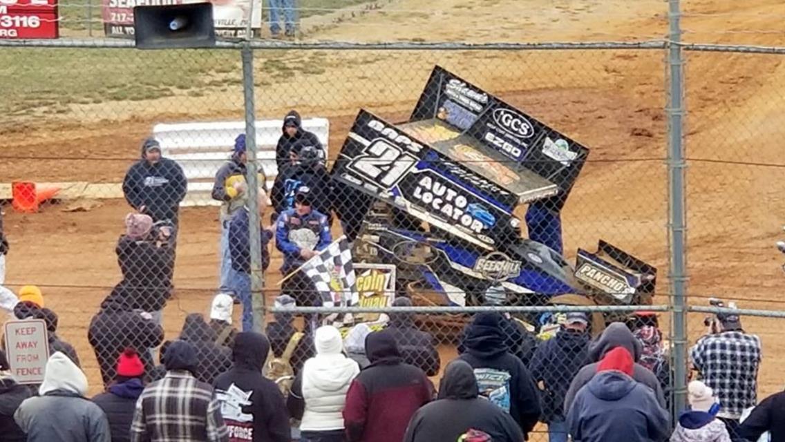 MONTIETH WINS LAST LAP THRILLER FOR 56TH CAREER WIN AT LINCOLN SPEEDWAY