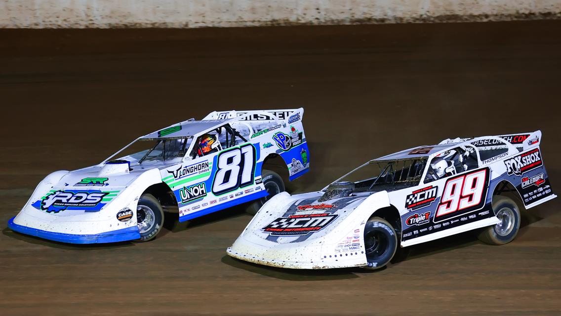 Paducah International Speedway (Paducah, KY) – DIRTcar Supers – April 19th, 2024. (Josh James Artwork)