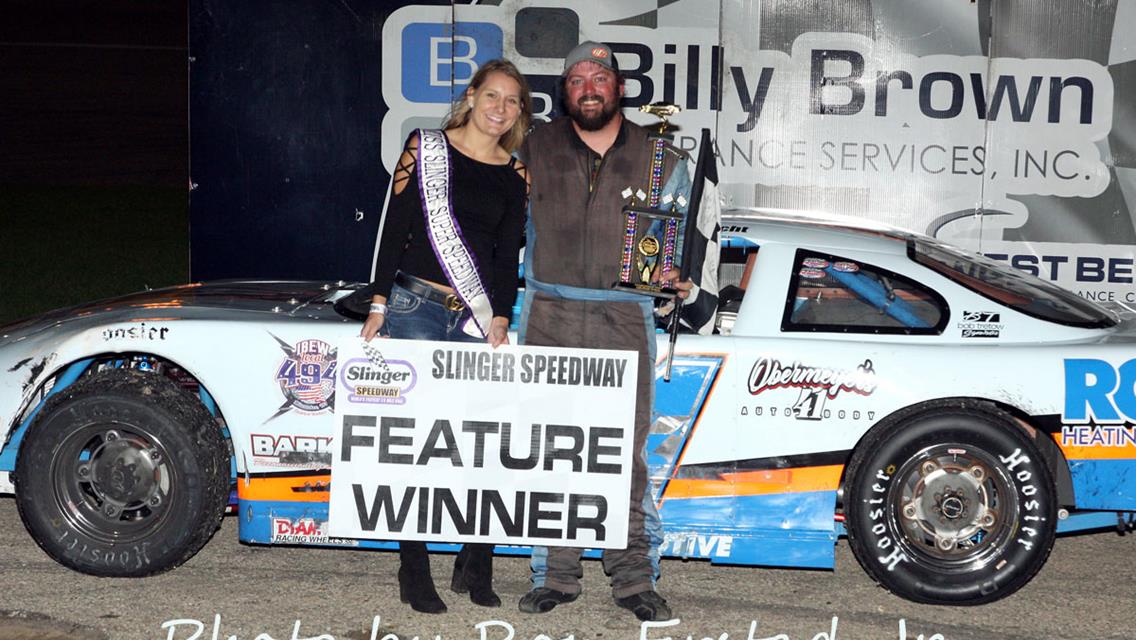 Fenhaus gets second Slinger Win while Apel Claims the Track Championship in Labor Day Weekend 100