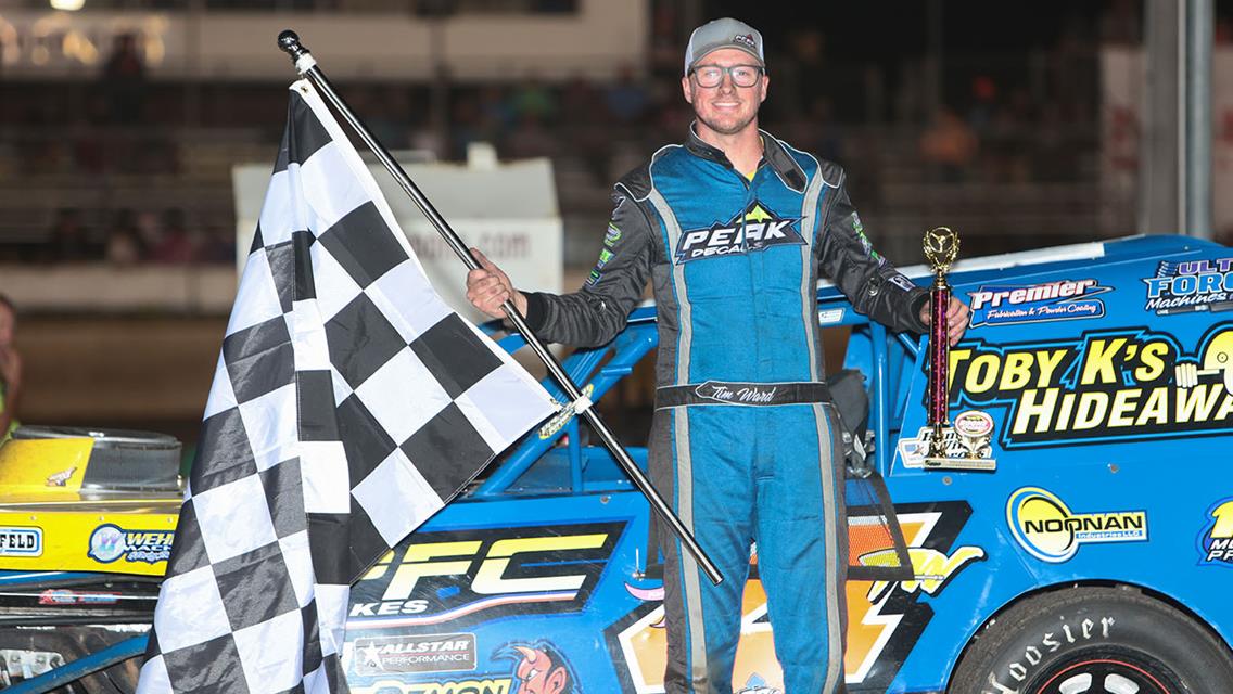 Ward takes checkers at Boone, McBirnie, Sachau, Martin, and Huggins also see Victory Lane