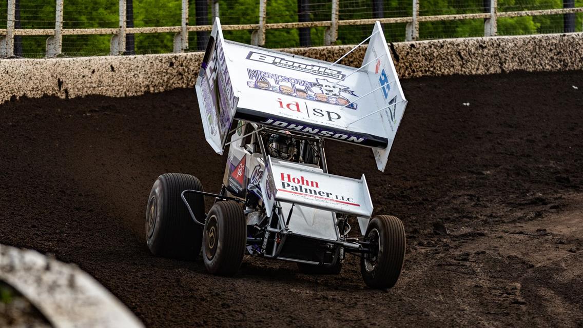 Kaleb Johnson Makes Feature Redraw During BillionAuto.com Huset’s High Bank Nationals Presented by MENARDS Preliminary Night