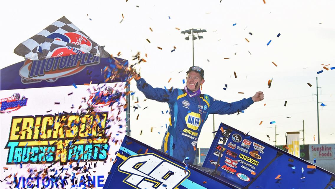 Sweet and Schuchart Split AGCO Jackson Nationals Preliminary Nights and Kouba Posts Wingless Triumph to Start Marquee Event at Jackson Motorplex