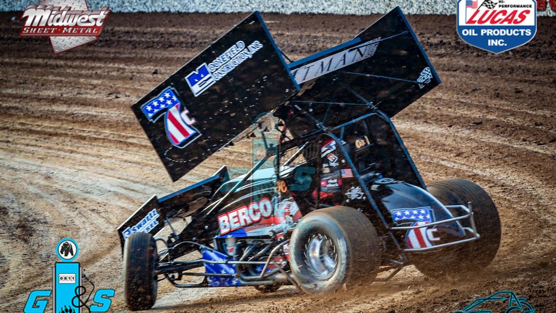 Justyn Cox and C&M Motorsports Battle ASCS National Tour in Wheatland, MO