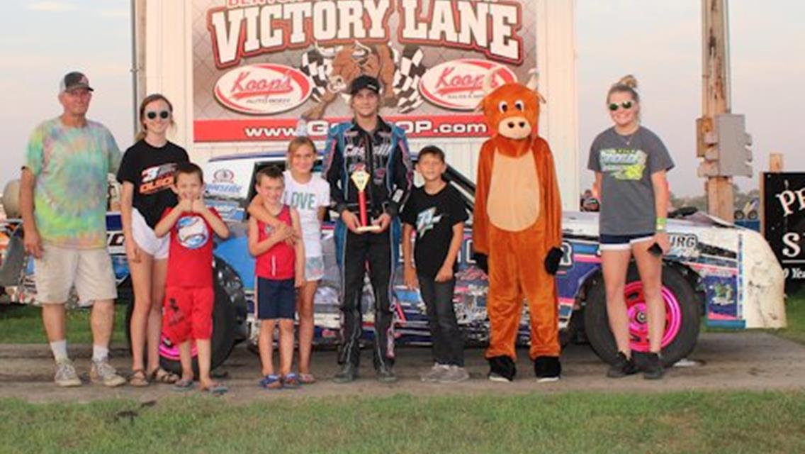 Five familiar faces find victory lane at Benton County Speedway