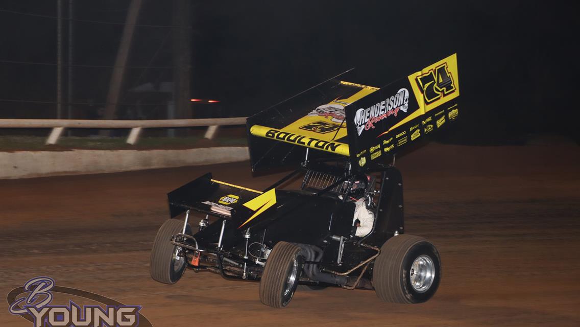 Boulton Captures Top-Five Result During First 360 Sprint Car Start at I-30 Speedway