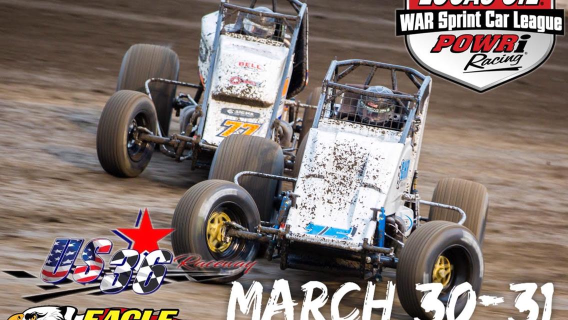 WAR SPRINTS SET FOR 2018 SEASON OPENER WEEKEND