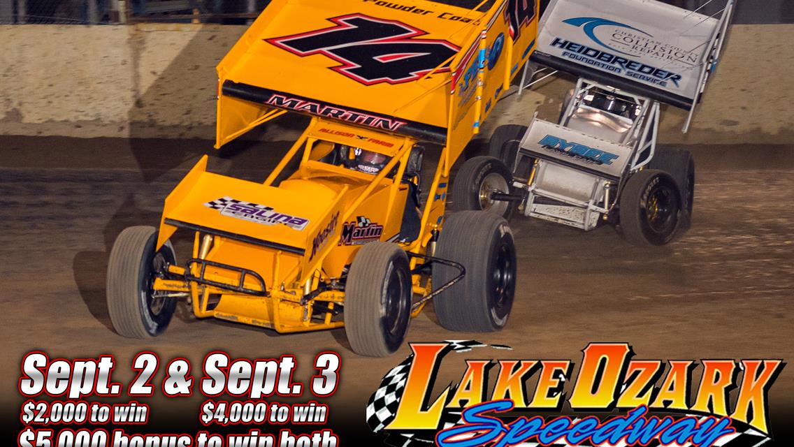 Lake Ozark Speedway Adds ASCS Warrior Region To Labor Day Weekend Lineup