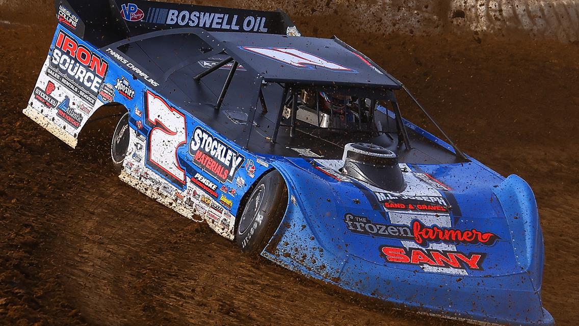 Brownstown Speedway (Brownstown, IN) – Castrol FloRacing Night in America – April 19th, 2023. (Josh James Artwork)