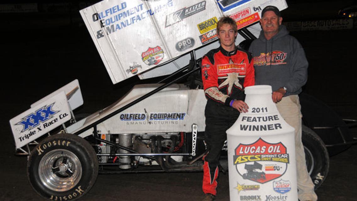 Covington wins Lucas Oil ASCS race at Las Cruces!