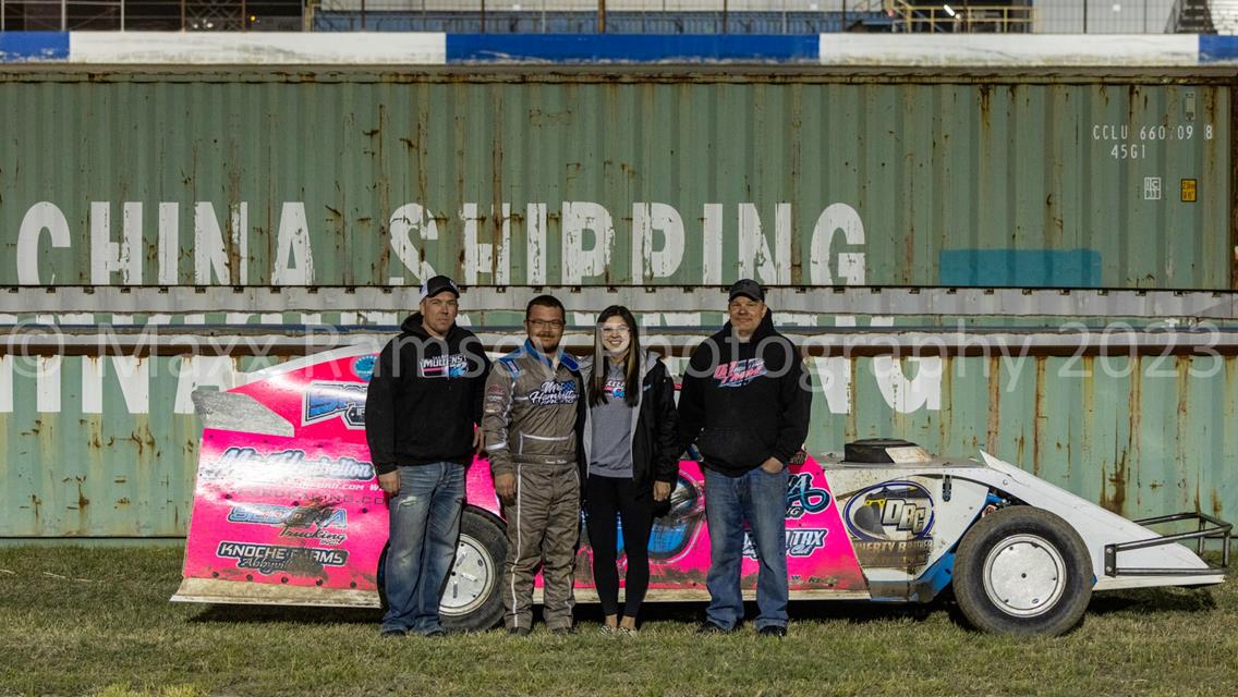 Blurton, Mullens, McFadden, Esparza, Macy and Bliss Best in Longdale Speedway Opener!