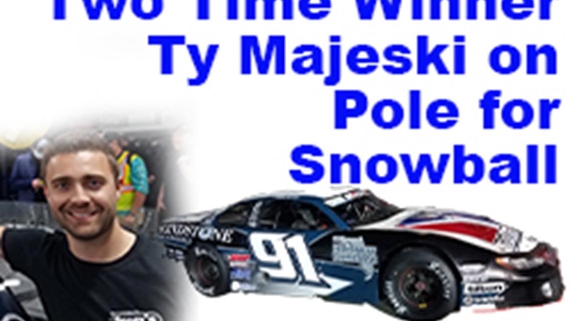 Ty To the Front on Sunday; Field Set For Snowball and Last Chance Race.