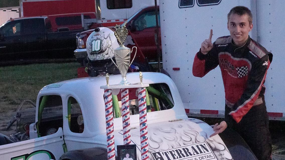 Johnny Kringas Wins - The Kim Parsons Memorial - at Beaver Dam Raceway