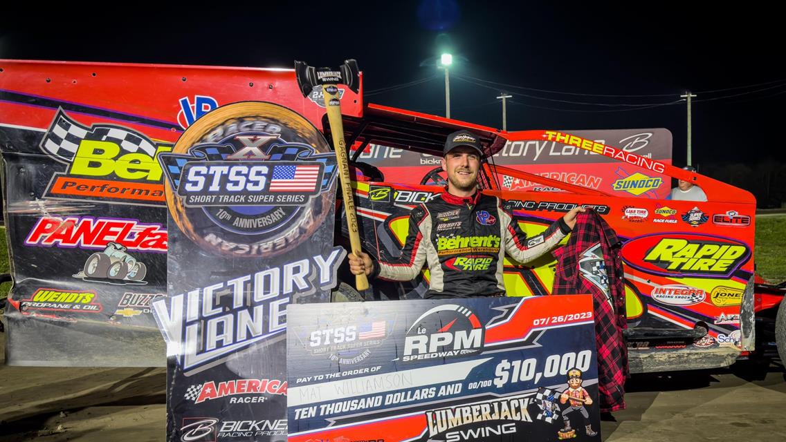 œArgent Mat? Williamson Prevails in Le RPM STSS Battle for Quebec Victory