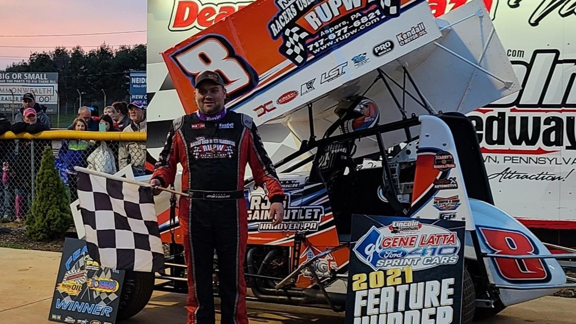 BATTLE OF THE DIETRICHS ENDS WITH BILLY IN VICTORY LANE; Jeff Rohrbaugh Adds to 358 Win Record