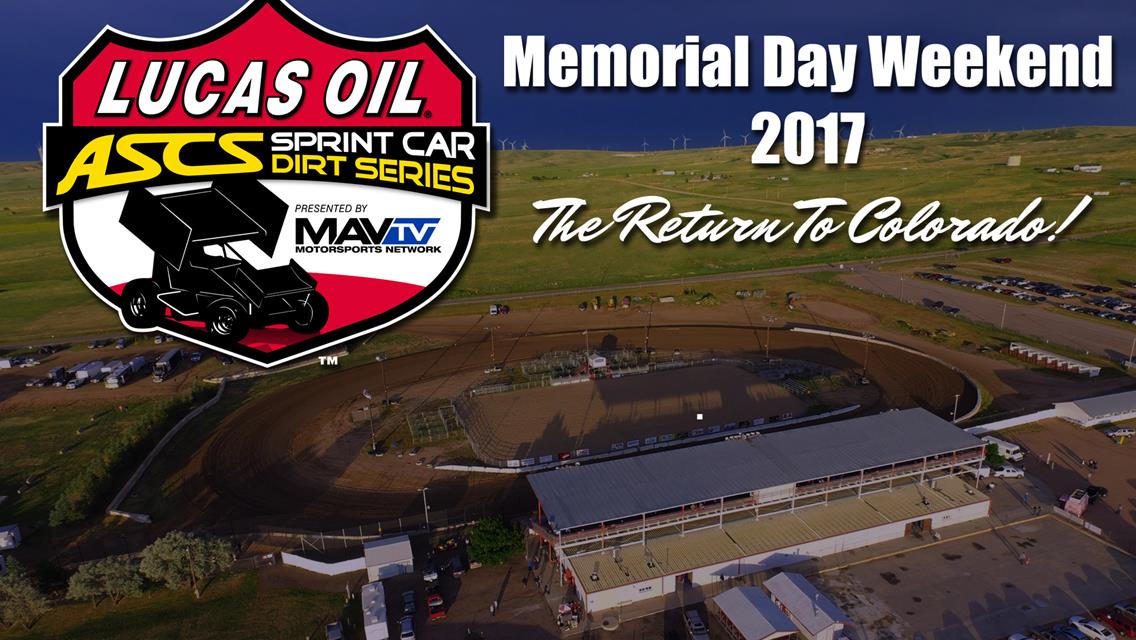 Lucas Oil ASCS National Tour Returning To Colorado In 2017!