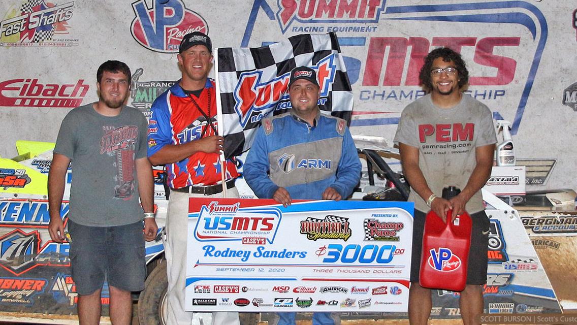 Sanders buries USMTS foes at Boothill