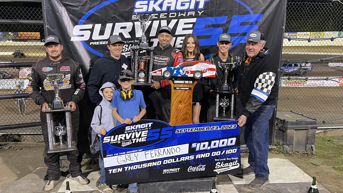 SURVIVE THE 55 - FULL RESULTS