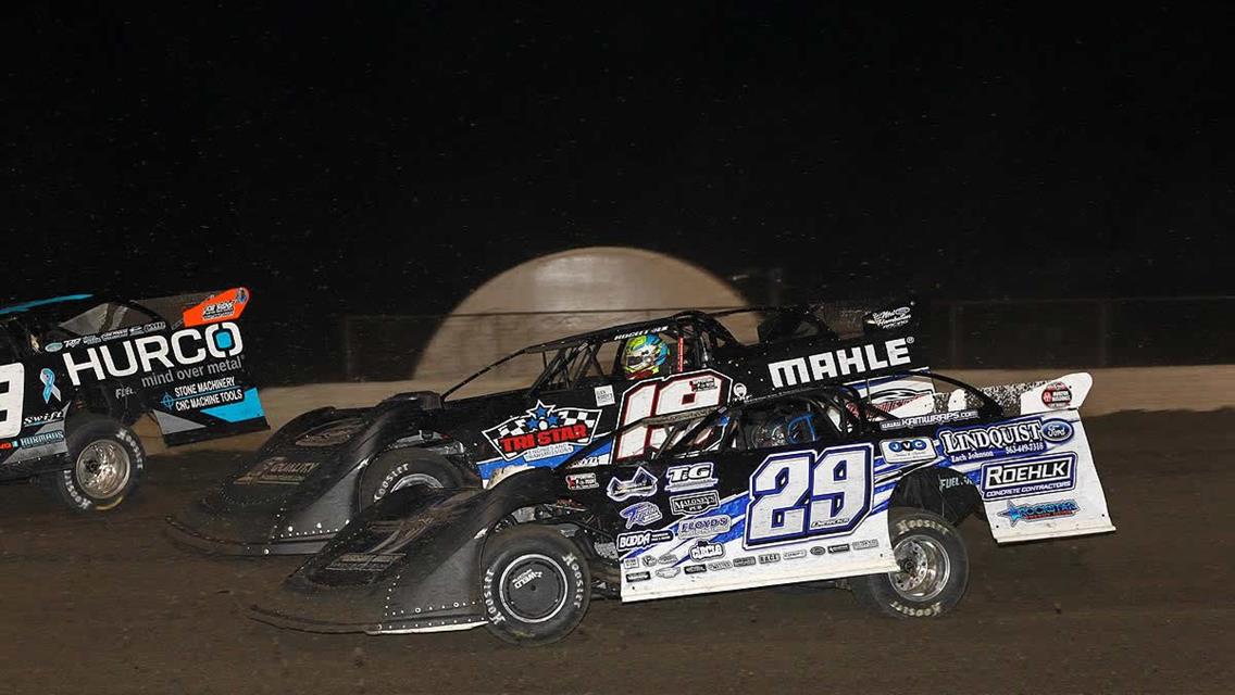 Davenport Speedway (Davenport, IA) – World of Outlaws Morton Buildings Late Model Series – August 26th-28th, 2021. (Mike Ruefer photo)