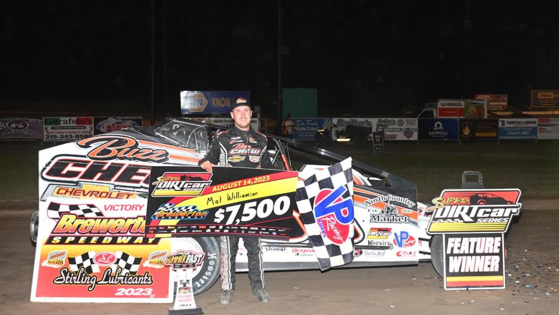 Mat Williamson Wins Barn Burner Against Matt Sheppard in SummerFAST Opener at Brewerton