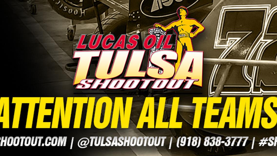 Updated Regarding Graphics And Numbers At The 2022 Lucas Oil Tulsa Shootout