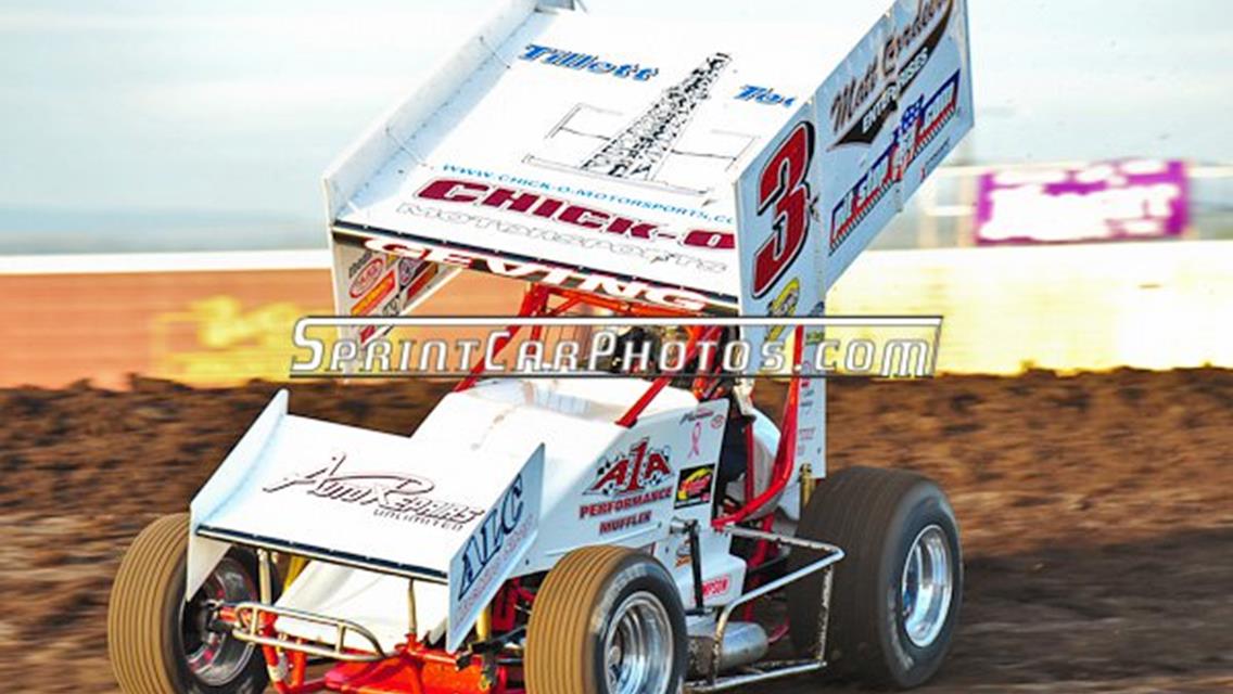 Geving takes home second top five of the season in Chico Civil War #3