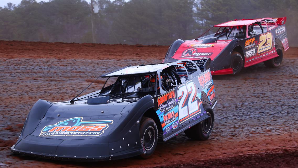Talladega Short Track (Eastaboga, AL) - Crate Racin&#39; USA Winter Series – Ice Bowl – January 5th-6th, 2023. (Josh James Artwork)