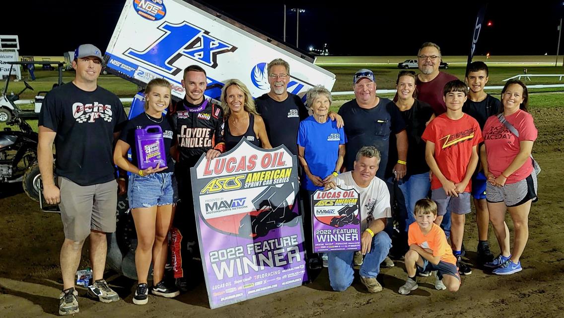 Bubak Wins Lucas Oil ASCS Western Kansas Showdown Opener At WaKeeney Speedway