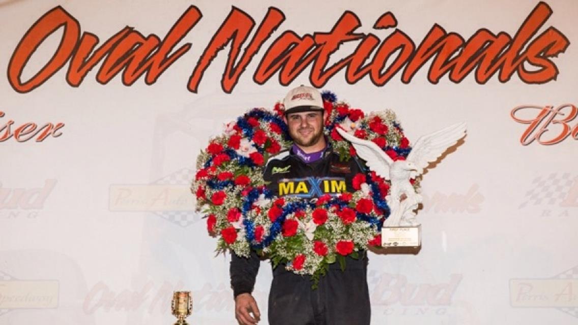 BALLOU BANKS BIGGEST CAREER WIN IN PERRIS &quot;OVAL NATIONALS&quot;