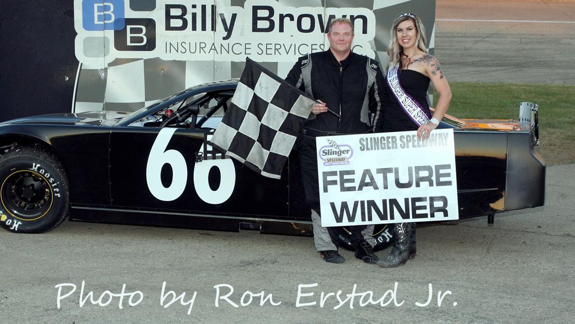 Fenhaus tops Carl Wegner Memorial for first Slinger Super Late Model Feature Win