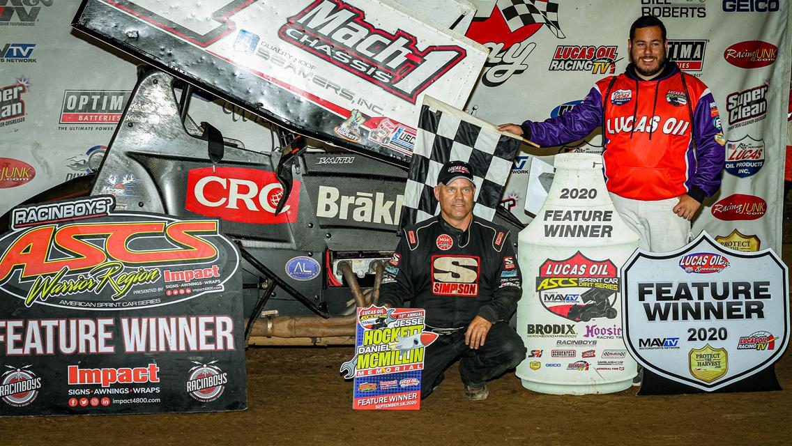 Mark Smith Untouchable On Night 2 Of The Hockett/McMillin Memorial