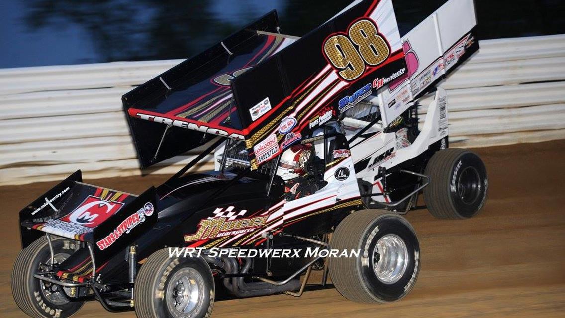 Trenca Makes First Two World of Outlaws Main Events of His Season