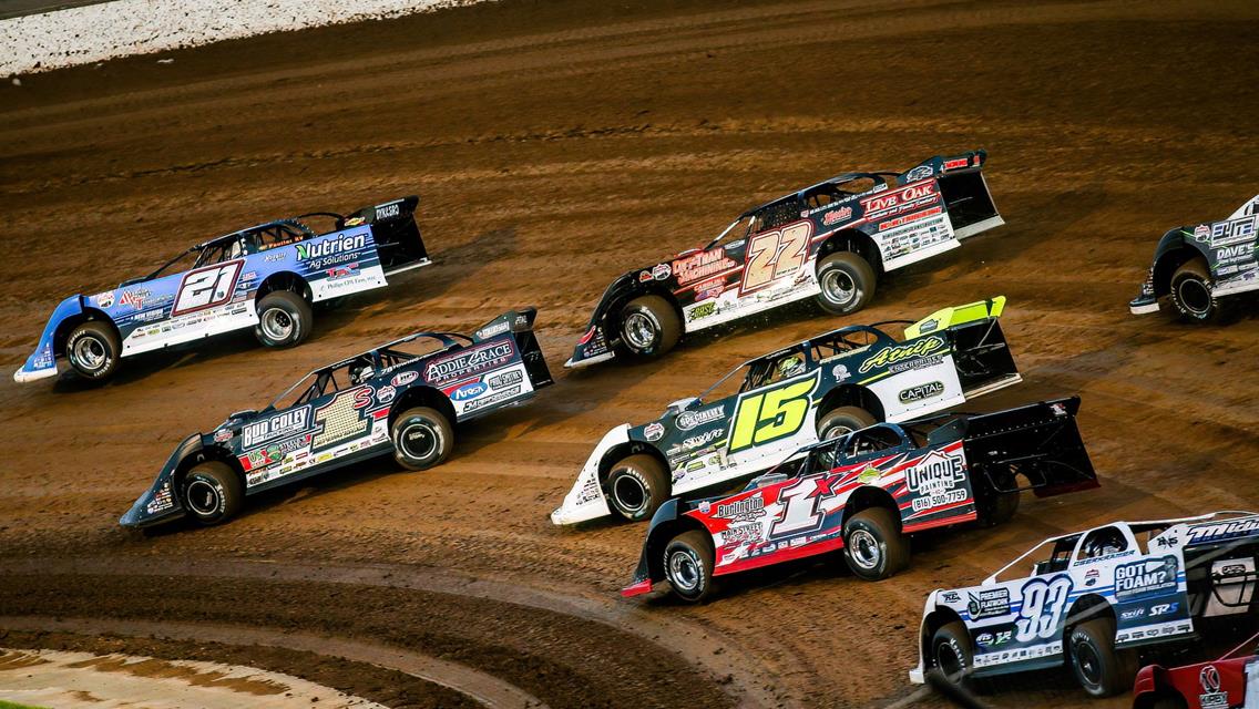Lucas Oil Speedway (Wheatland, Mo.) – Lucas Oil Late Model Dirt Series – Show-Me 100 – May 27-28th, 2022. (Heath Lawson photo)
