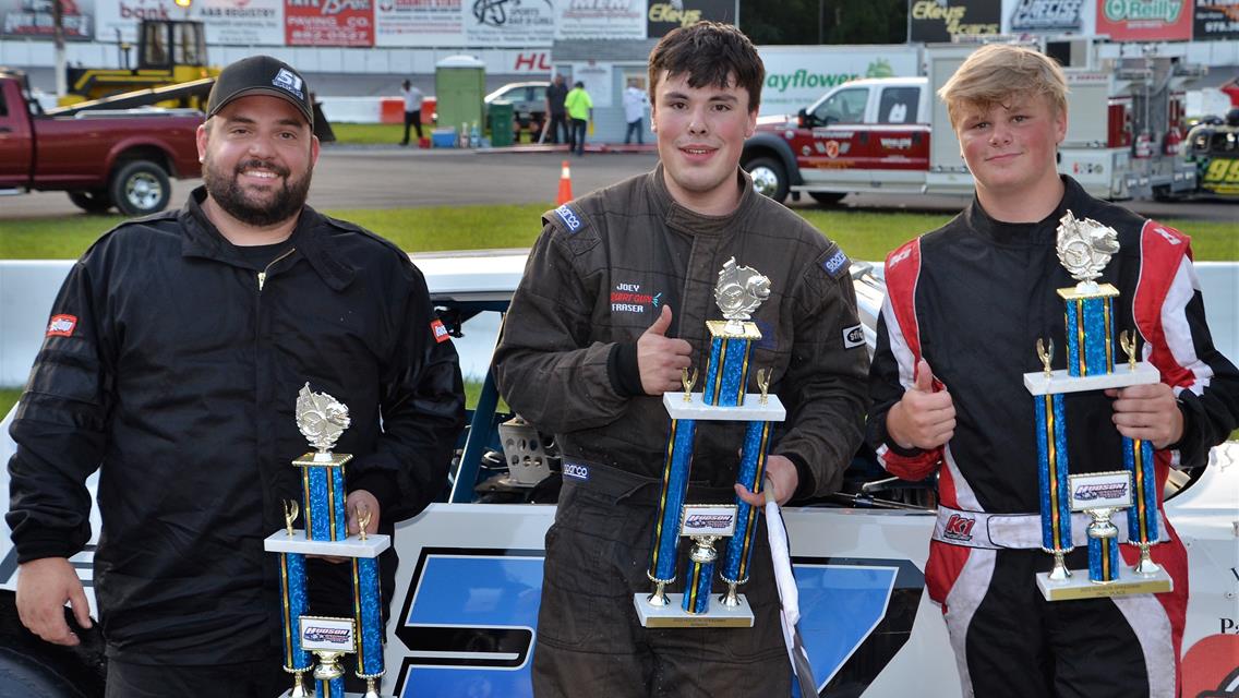 NELCAR Legends and Bando’s Invade Hudson; Leary, Eldredge, Fraser take wins in weekly divisions!