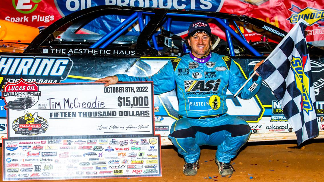 McCreadie Scores Sixth Win of the Season at Talladega