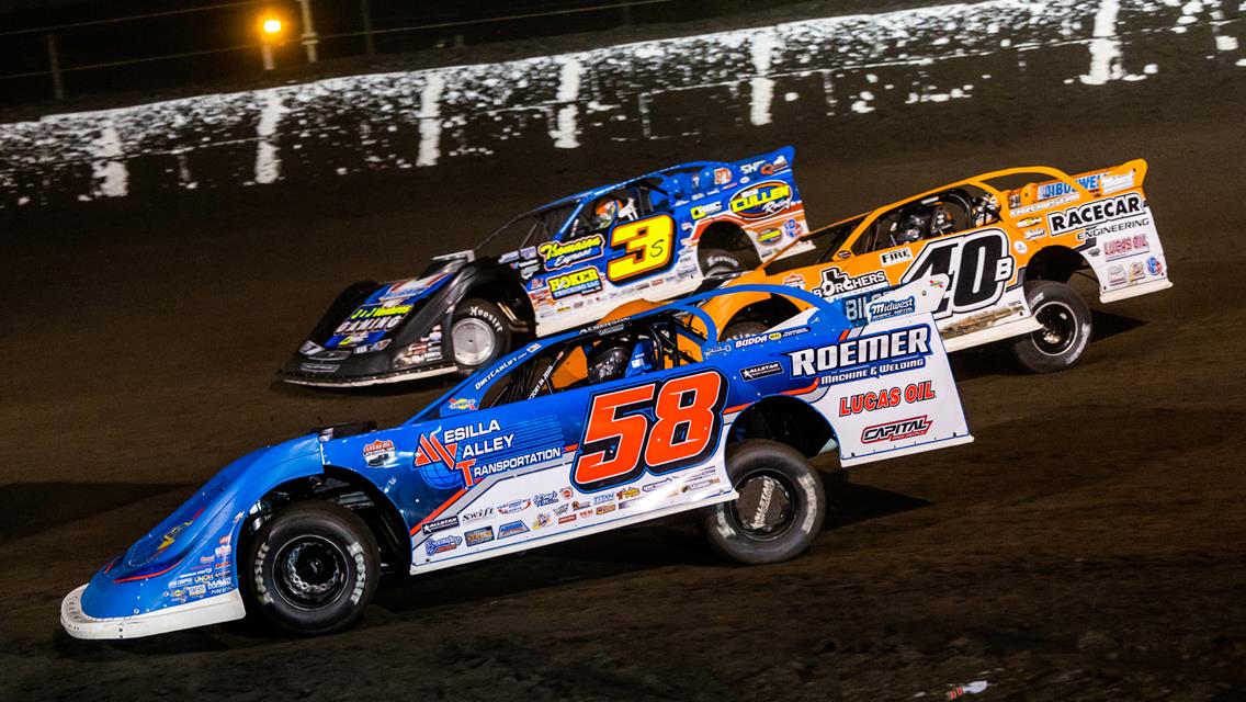 Fairbury Speedway (Fairbury, IL) – Lucas Oil Late Model Dirt Series – FALS Spring Shootout – May 11th, 2024. (Heath Lawson Photo)