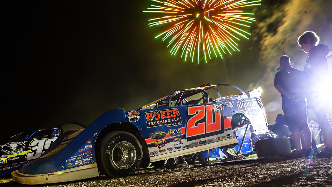 Muskingum County Speedway (Zanesville, OH) – Lucas Oil Late Model Dirt Series – Freedom 60 – June 30th-July 1st, 2023. (Heath Lawson photo)