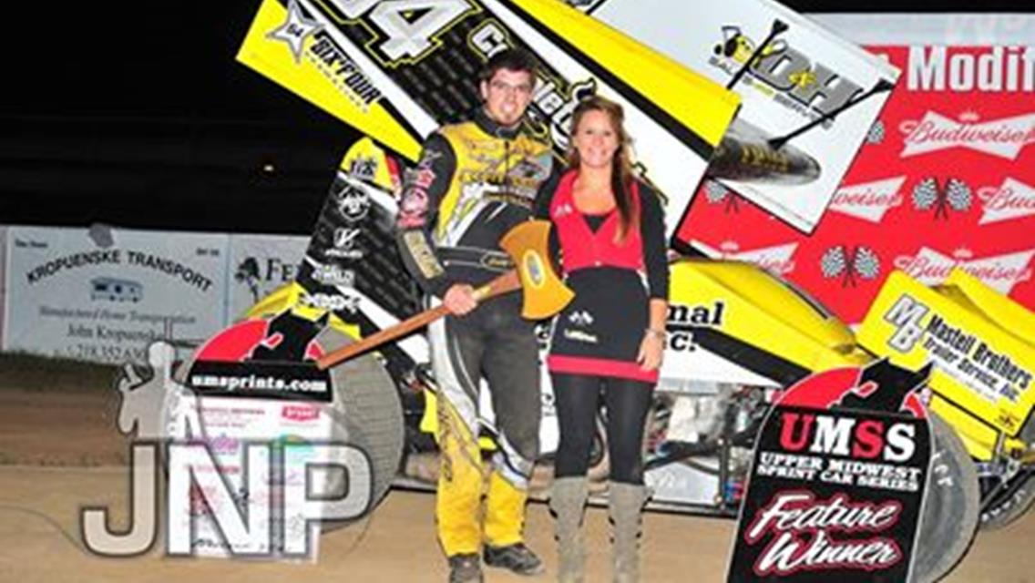 Thiel With Exciting Last Lap Pass For Axe Win