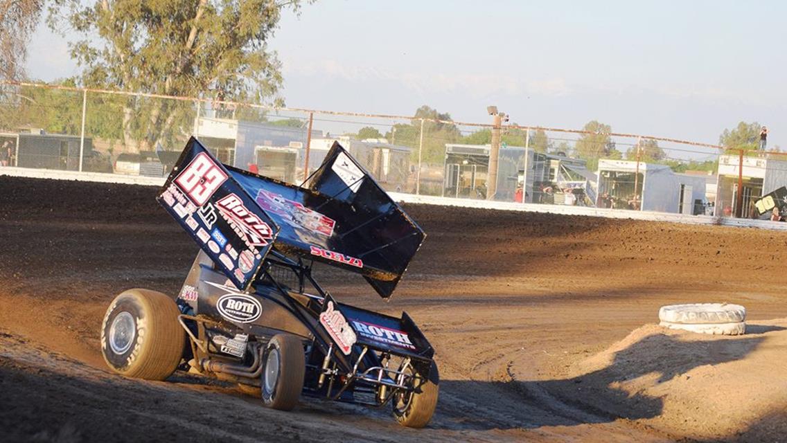 Giovanni Scelzi Posts Podium Finish in Sprint Car at Keller Auto Speedway