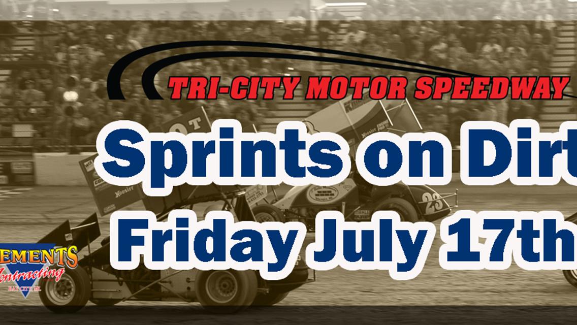 Sprints on Dirt Friday July 17th!