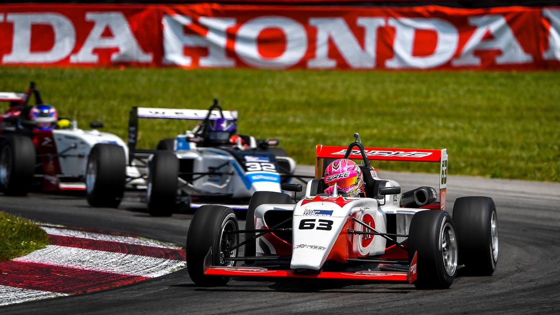 Burke Produces Career-Best 17th-Place Result at Mid-Ohio Sports Car Course