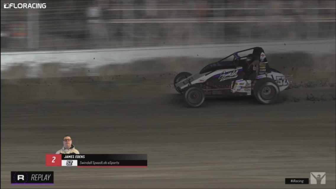 Edens Leads Swindell SpeedLab eSports Team to Podium at Limaland