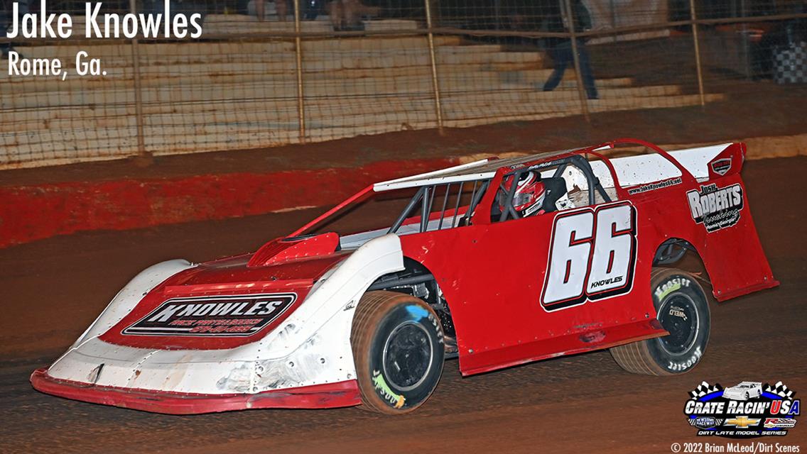 Talladega Short Track (Eastaboga, AL) – Crate Racin’ USA – Red Farmer Tribute – September 30th-October 1st, 2022. (Brian McLeod photo)