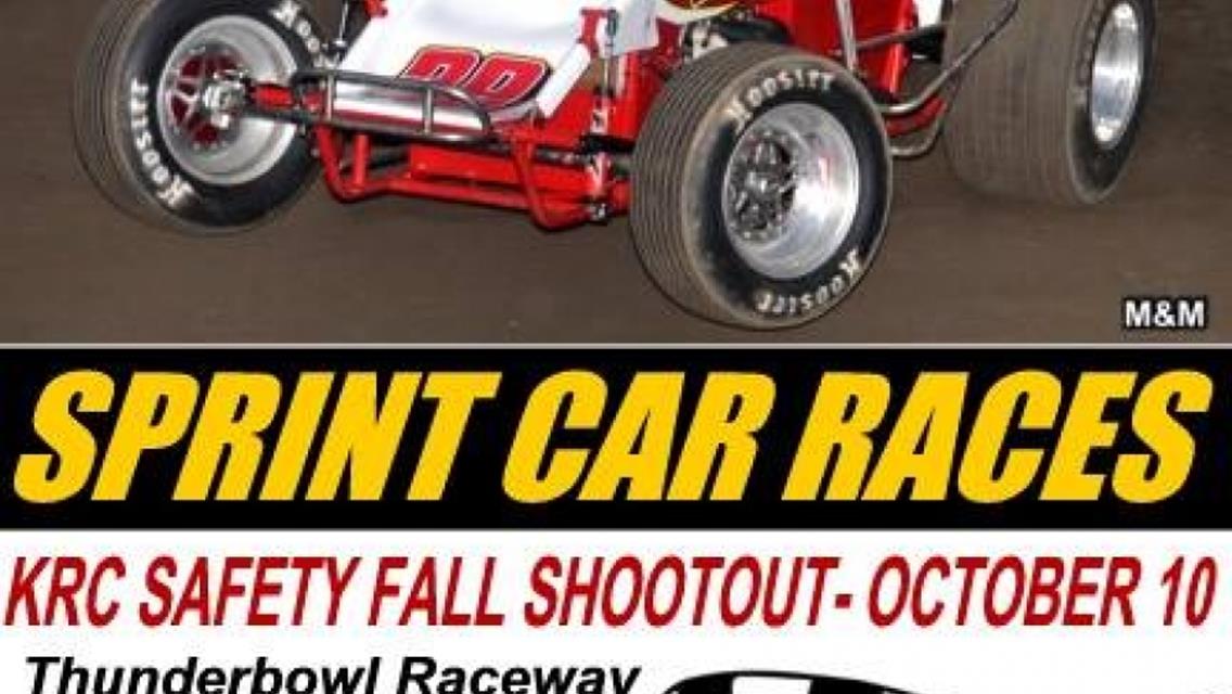 West Coast Sprints Visit Thunderbowl Saturday