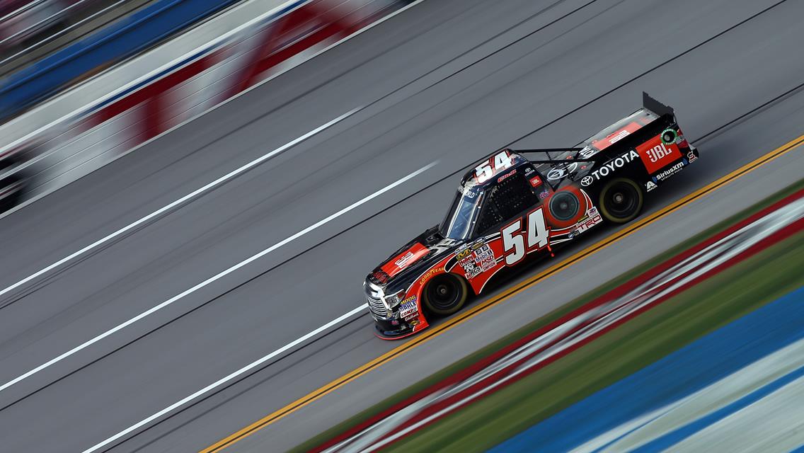 Bell Learns the Ups and Downs of Racing at Talladega