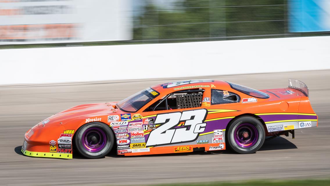 Chick Makes Super Late Model Debut at Berlin Raceway