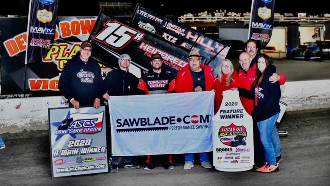 Hafertepe Caps Fifth Lucas Oil ASCS National Championship With Devil’s Bowl Prelim Win