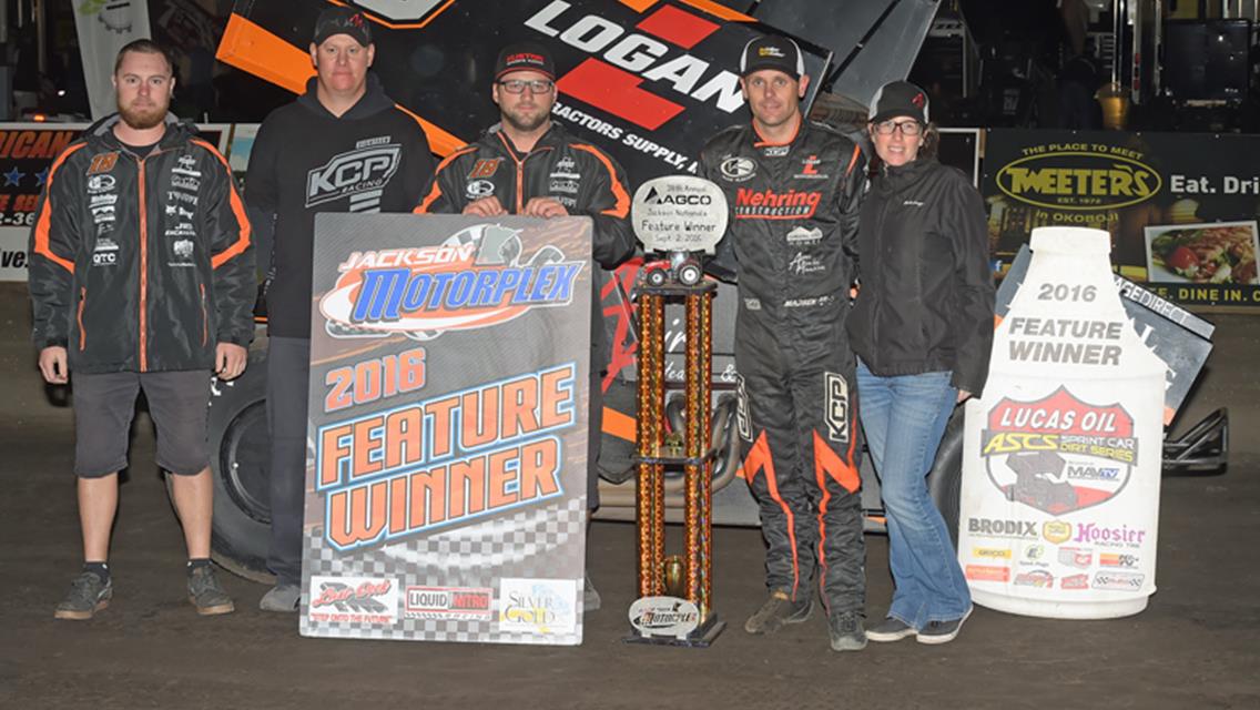 Ian Madsen Fantastic In Lucas Oil ASCS Jackson Nationals Opener