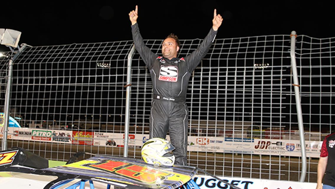 Schatz Cruises to Late Model win