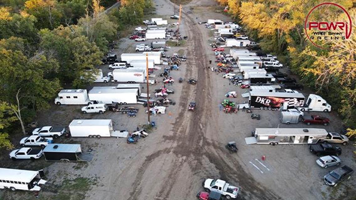 Lights Out in Running of Valley Speedway’s King of Kansas City with POWRi WAR